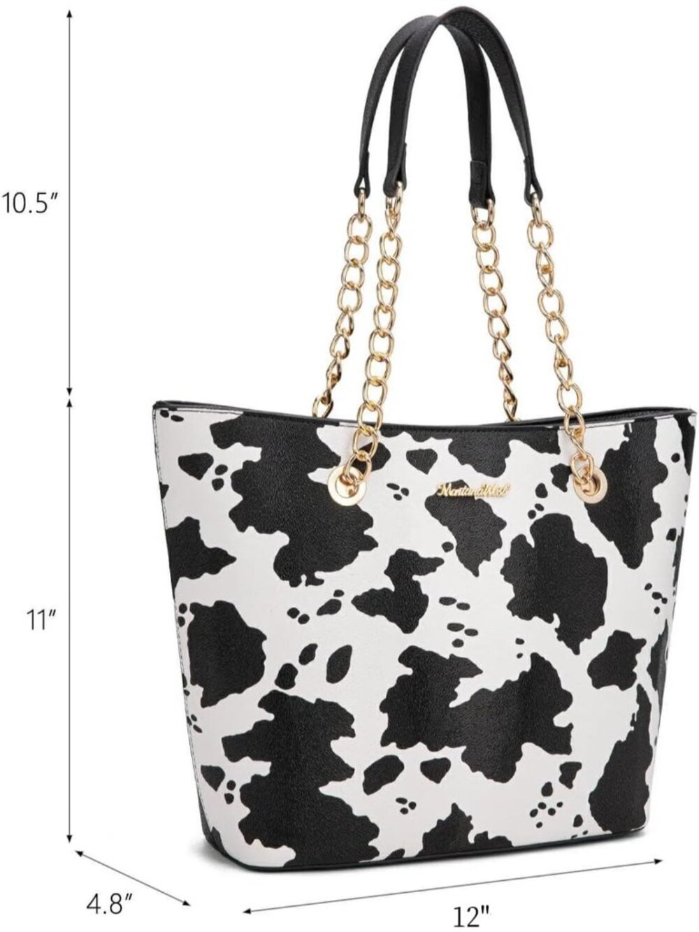 New West Tote Bag for Women Chain Top-handle Handbags - Picture 3 of 3